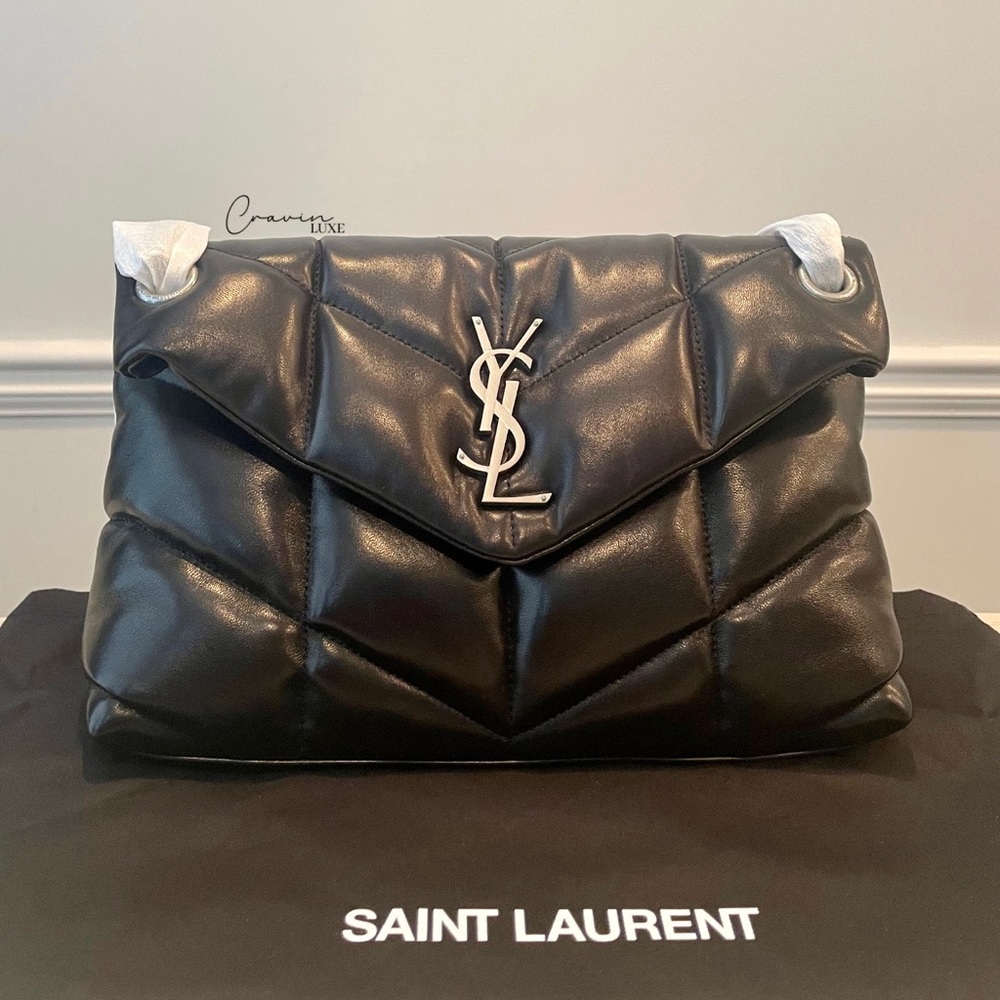 ❌❌SOLD❌❌ New Saint Laurent LouLou Puffer Small - Picture 2 of 14